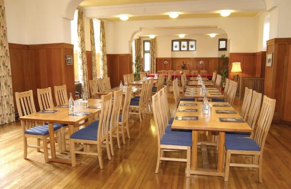 Fellows Dining Hall for lunch