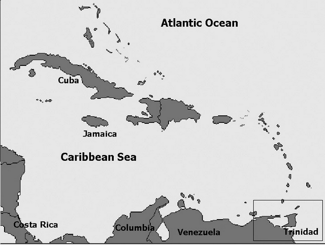 Location of trinidad