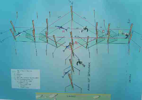 Fig. 2. Stavnike design fish trap. © Prof. I. Haxhiu.